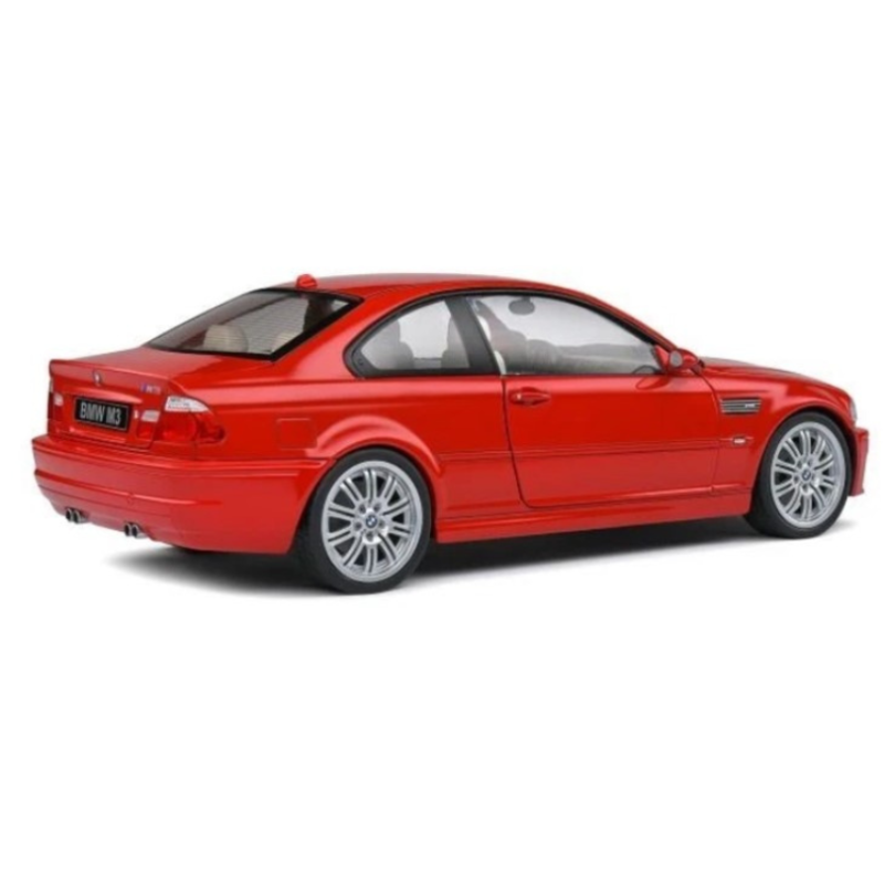 BMW E46 M3 Coupe – Red – 2000 – 1 : 18 – Solido