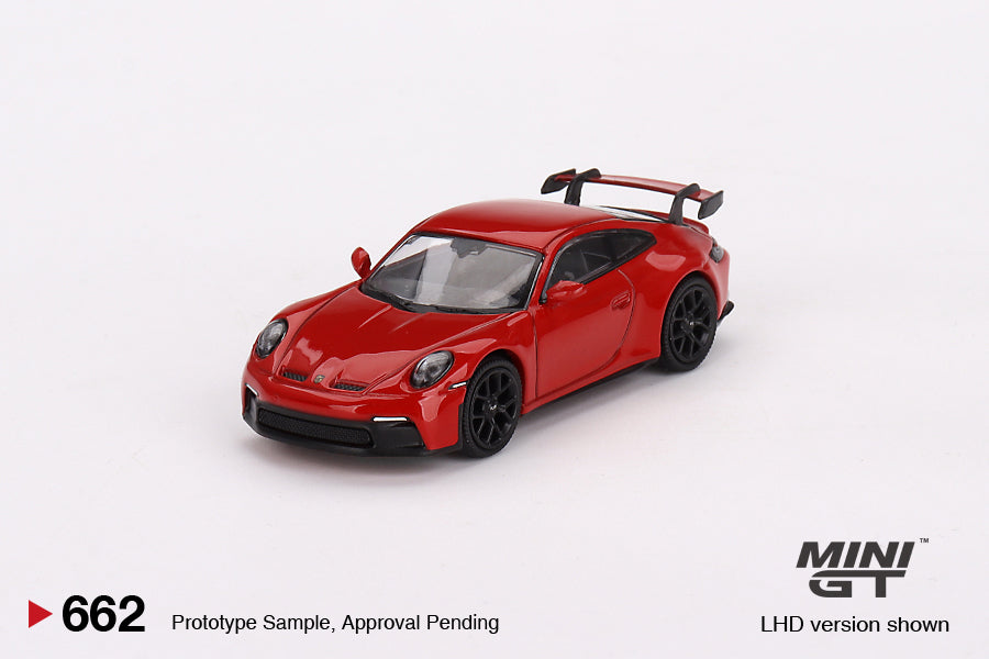 Porsche 911 (992) GT3 – Guards Red – MiniGT
