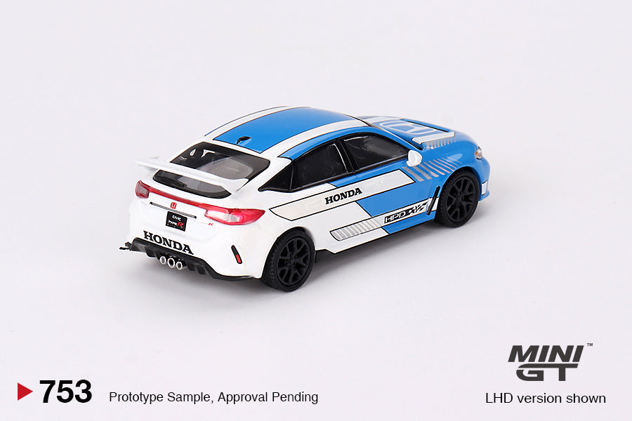 Honda Civic Type R #3 – 2023 Pace Car Blue – MiniGT
