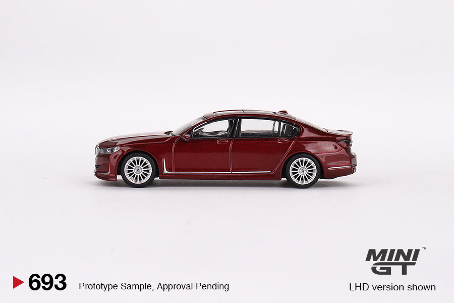 BMW Alpina B7 xDrive – Aventurin Red – MiniGT