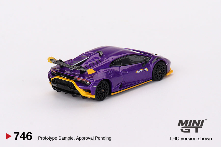 Lamborghini Huracán STO – Viola Pasifae – 1:64 – Mini GT