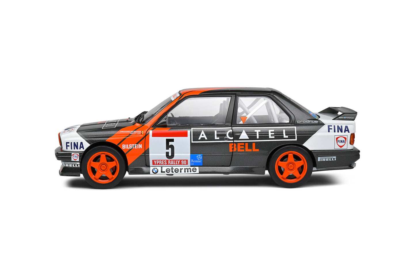 BMW E30 M3 Gr.A – Rally Ypres 1990 – #5 De Mevius / Lux – Solido
