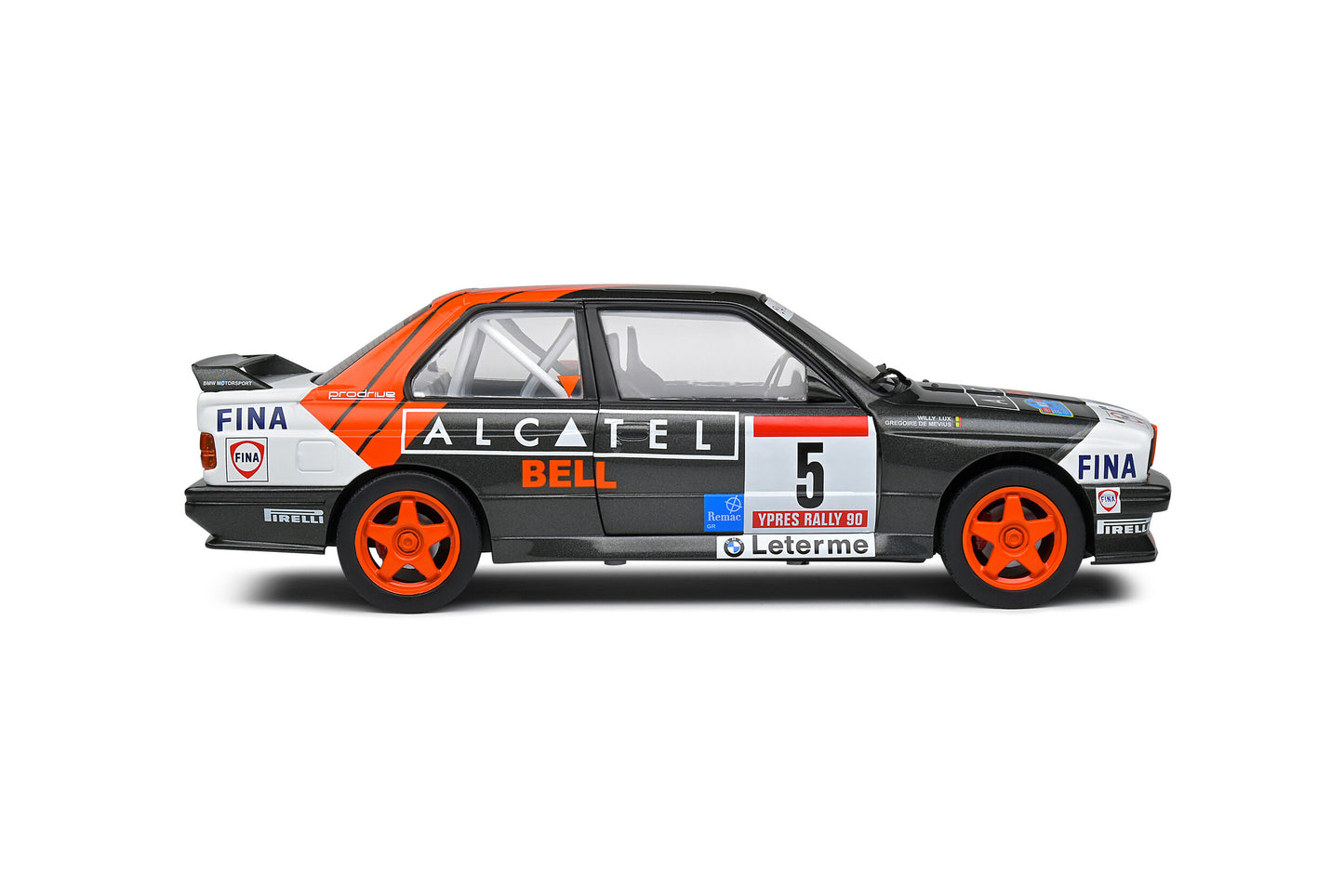 BMW E30 M3 Gr.A – Rally Ypres 1990 – #5 De Mevius / Lux – Solido