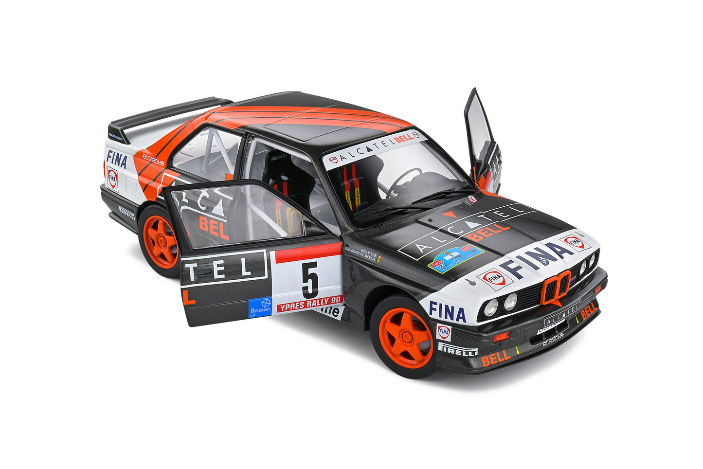 BMW E30 M3 Gr.A – Rally Ypres 1990 – #5 De Mevius / Lux – Solido