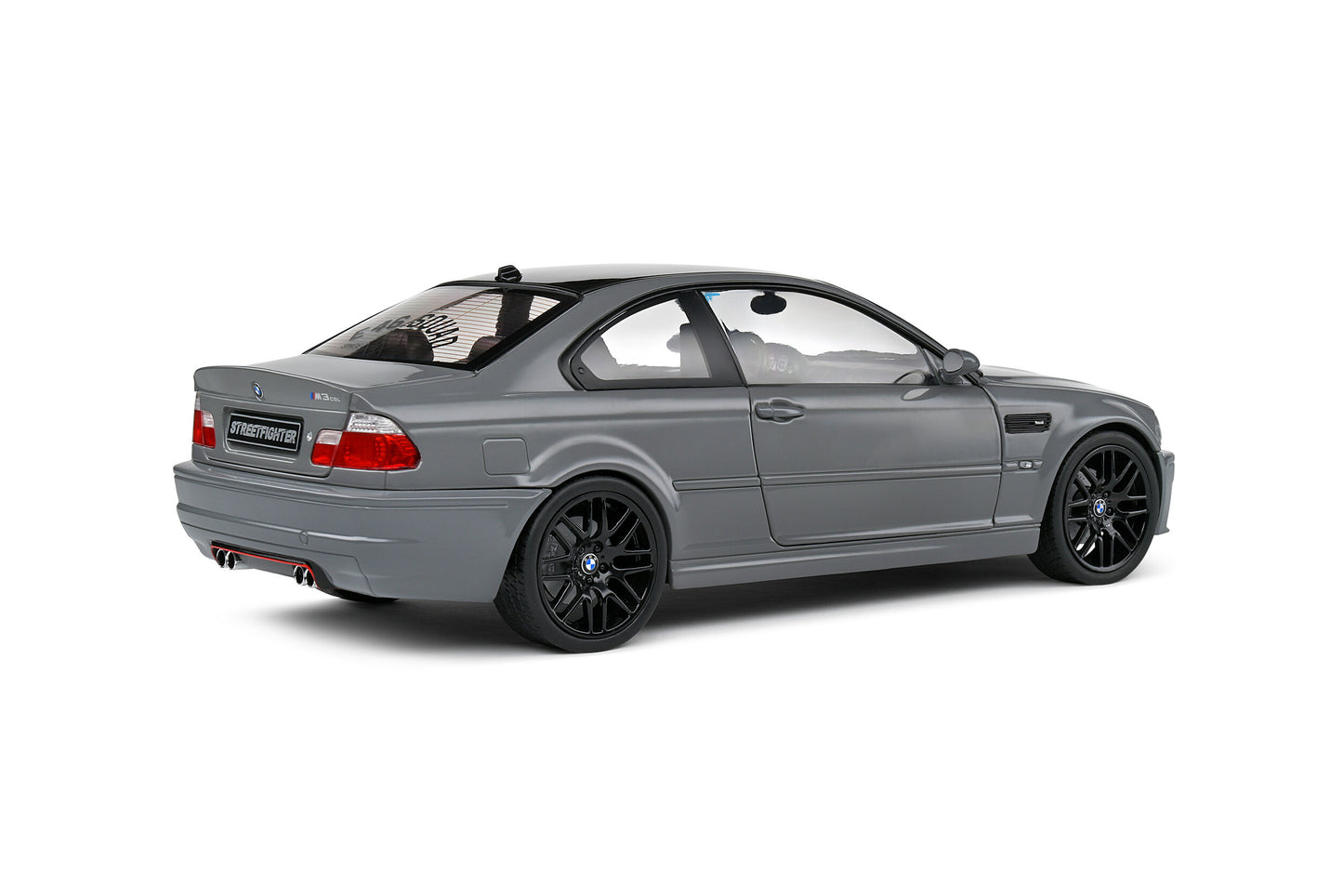 BMW E46 M3 Coupe Streetfighter – 2000 – Nardo Grey – 1:18 – Solido