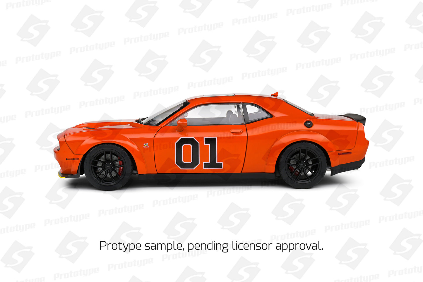 Dodge Challenger R/T Scat Pack Widebody – Hazzard Tribute – 2023 – 1:18 – Solido