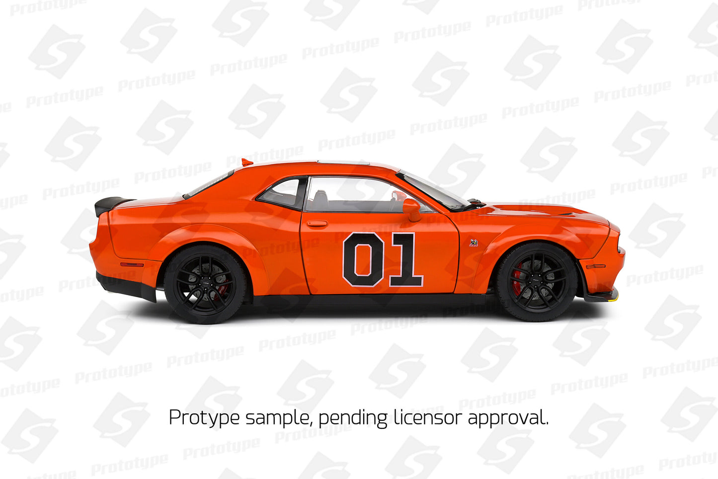 Dodge Challenger R/T Scat Pack Widebody – Hazzard Tribute – 2023 – 1:18 – Solido