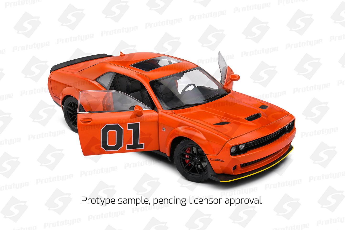 Dodge Challenger R/T Scat Pack Widebody – Hazzard Tribute – 2023 – 1:18 – Solido