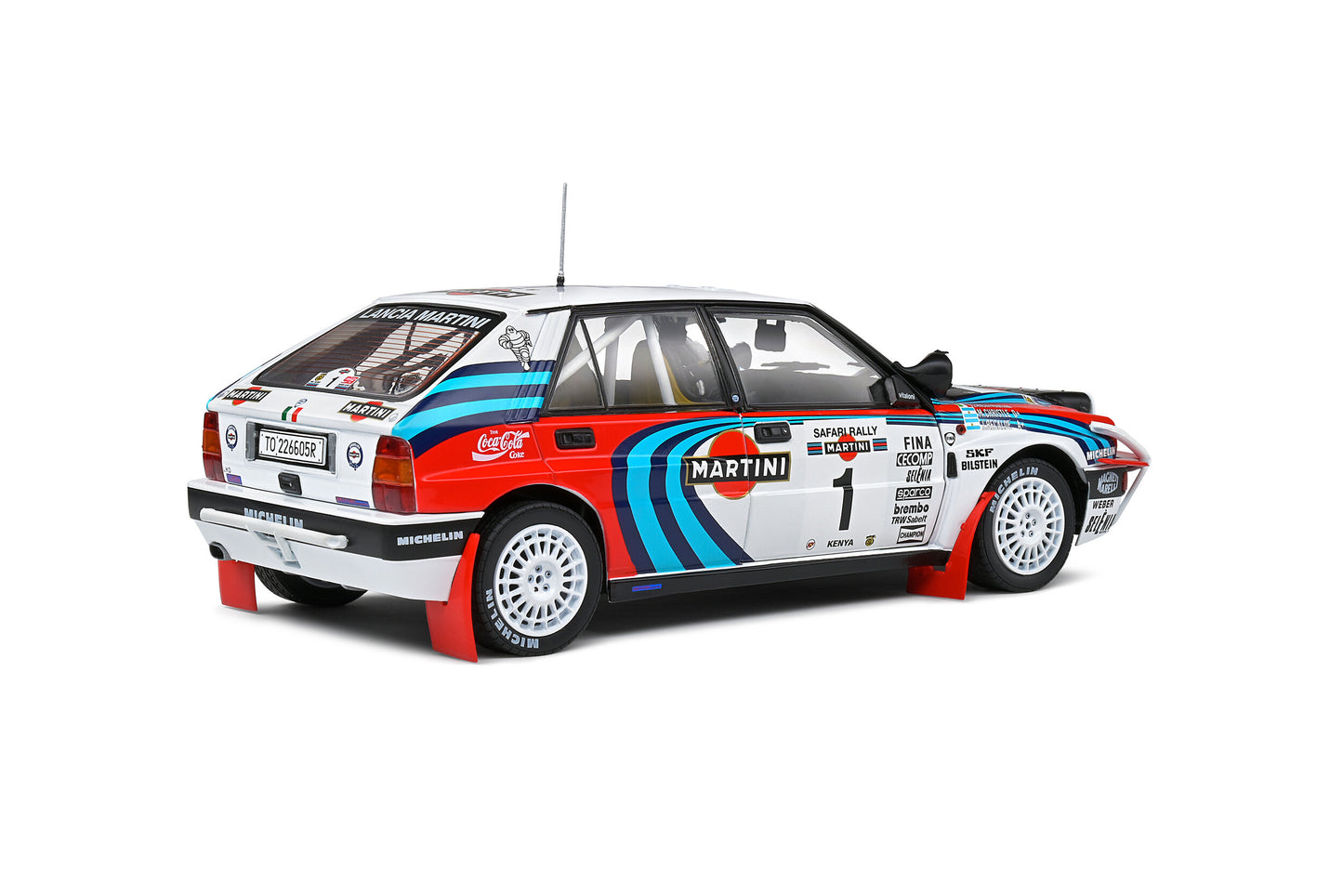 Lancia Delta HF Integrale – Safari Rallye Kenya – 1991 – #1 Recalde / Christie – 1:18 – Solido