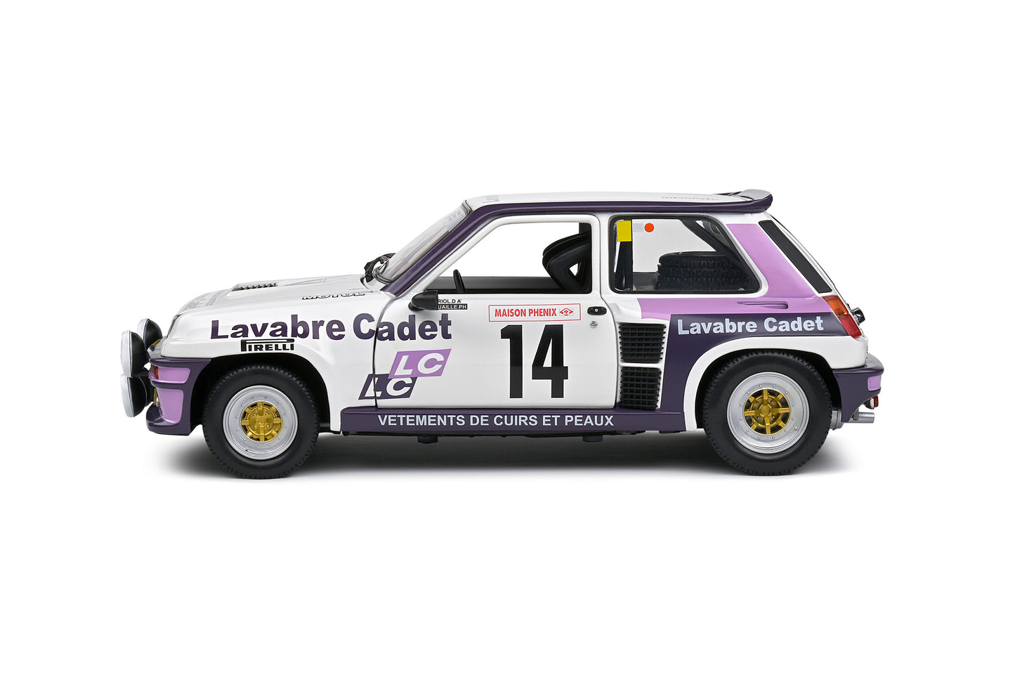 Renault 5 Turbo – Rallye Lyon Charbonnière – 1983 – #14 Auriol/Nouaille