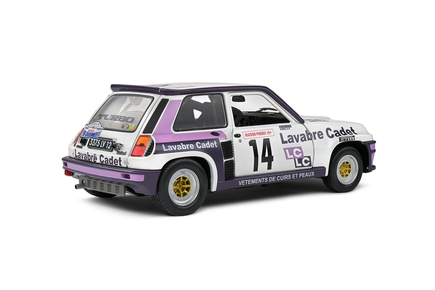 Renault 5 Turbo – Rallye Lyon Charbonnière – 1983 – #14 Auriol/Nouaille