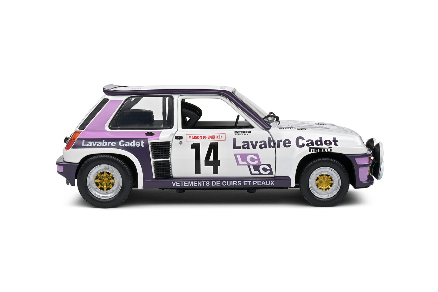 Renault 5 Turbo – Rallye Lyon Charbonnière – 1983 – #14 Auriol/Nouaille