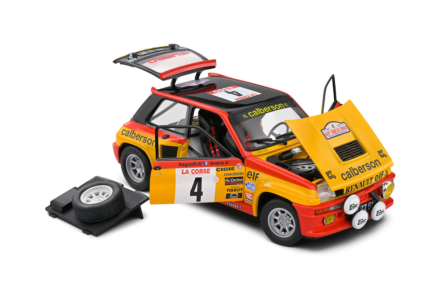Renault 5 Turbo – Tour de Corse – 1980 – #4 Ragnotti/Andrié