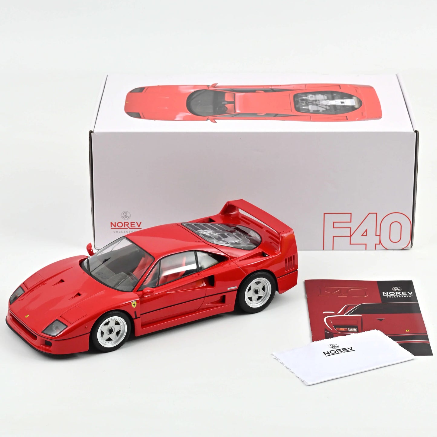 Ferrari F40 1987 – Red – Norev