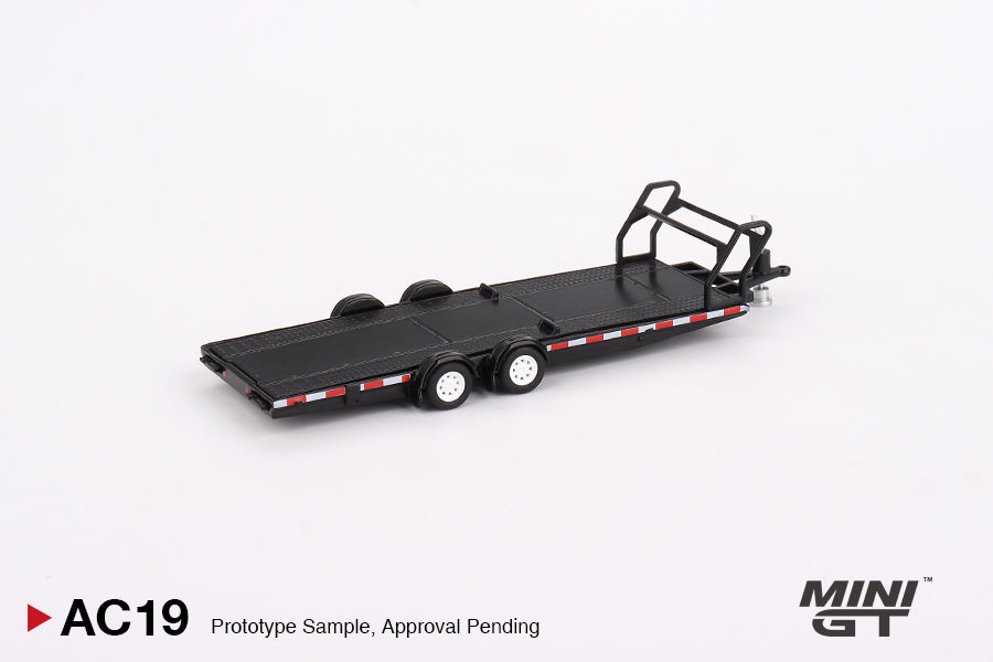 Car Hauler Trailer – Black – MiniGT
