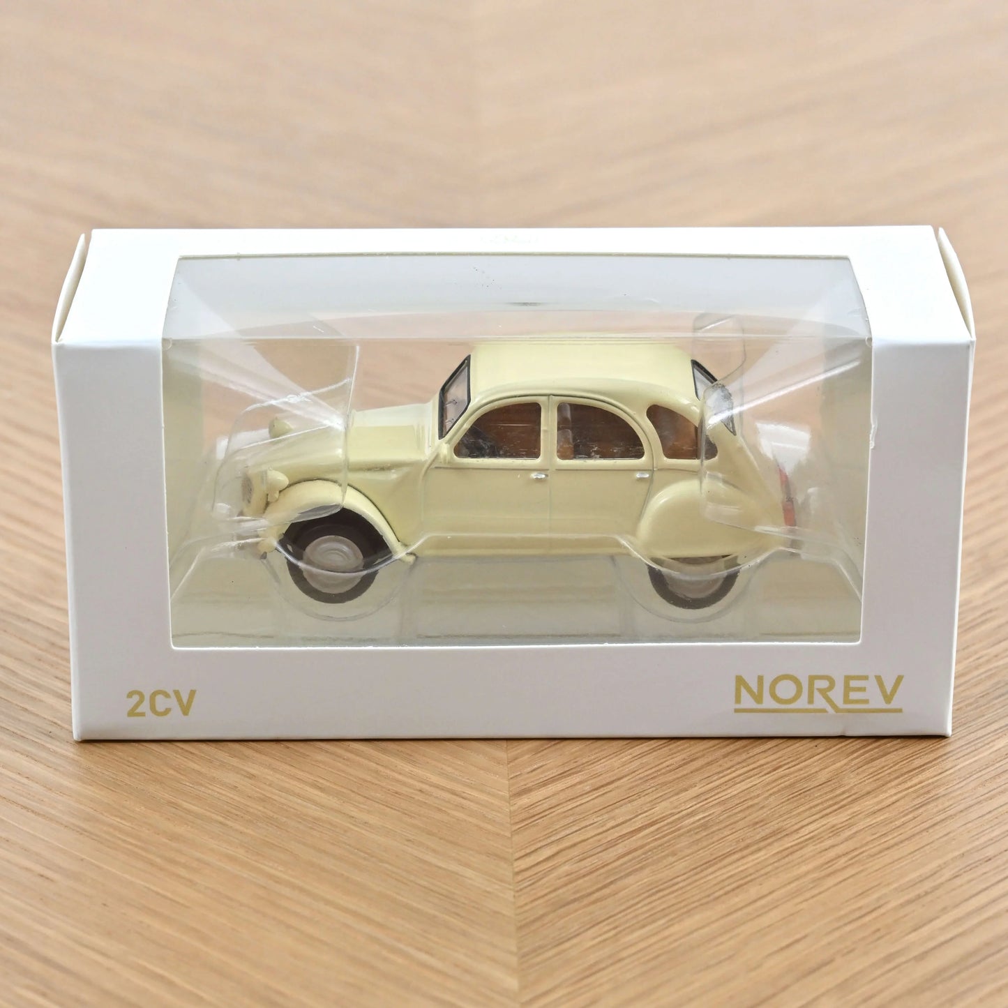 Citroën 2CV 1978 – Beige Nevada – Norev Jet‑car