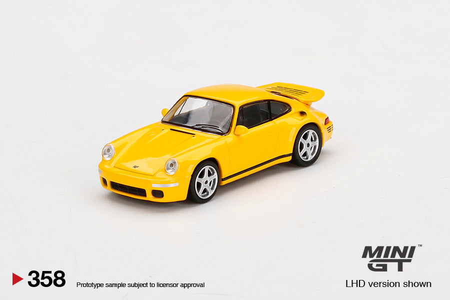 RUF CTR Anniversary “Blossom Yellow” – 1:64 – Mini GT