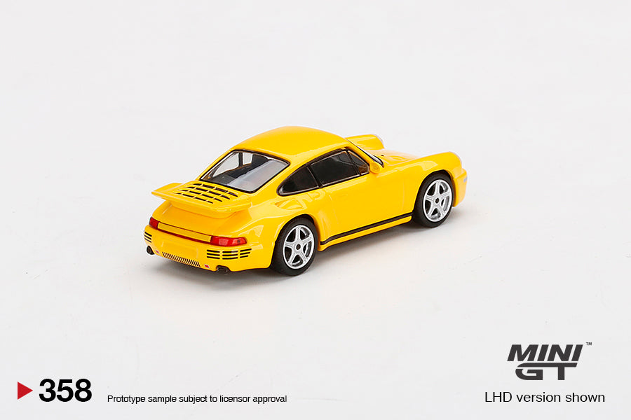 RUF CTR Anniversary “Blossom Yellow” – 1:64 – Mini GT
