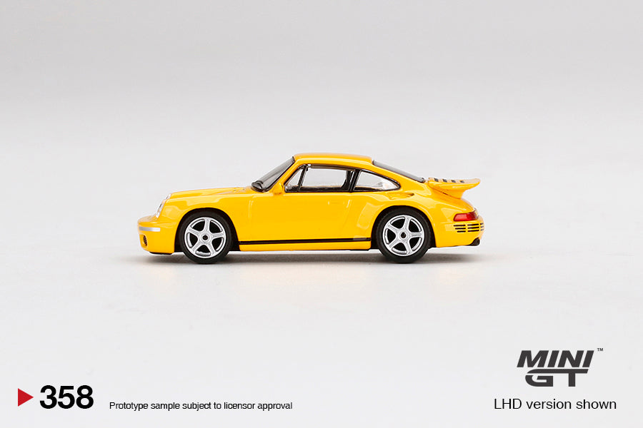 RUF CTR Anniversary “Blossom Yellow” – 1:64 – Mini GT