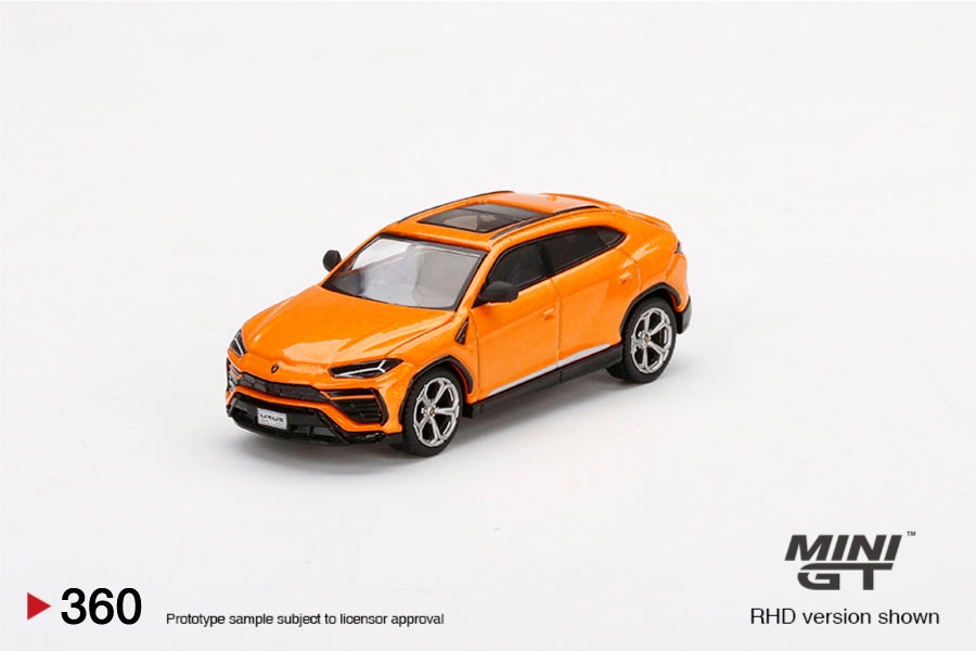 Lamborghini Urus – Arancio Borealis – 1:64 – Mini GT