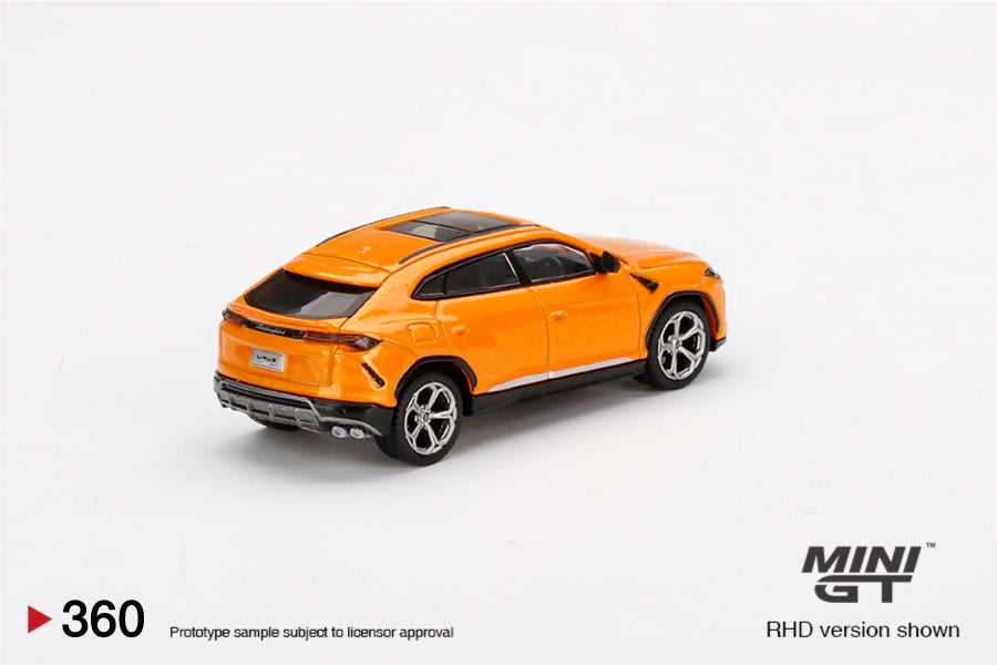 Lamborghini Urus – Arancio Borealis – 1:64 – Mini GT