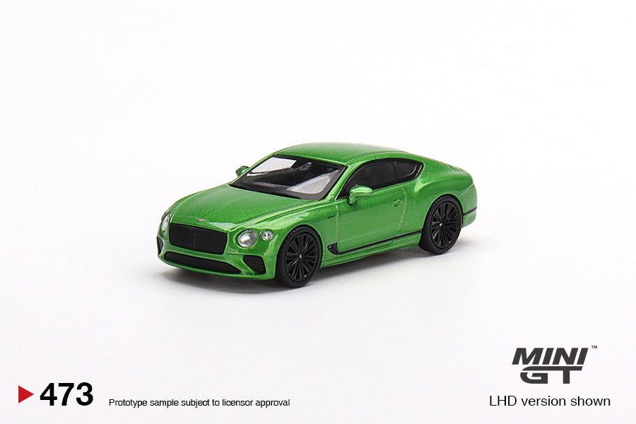 Bentley Continental GT Speed 2022 – Apple Green – Mini GT