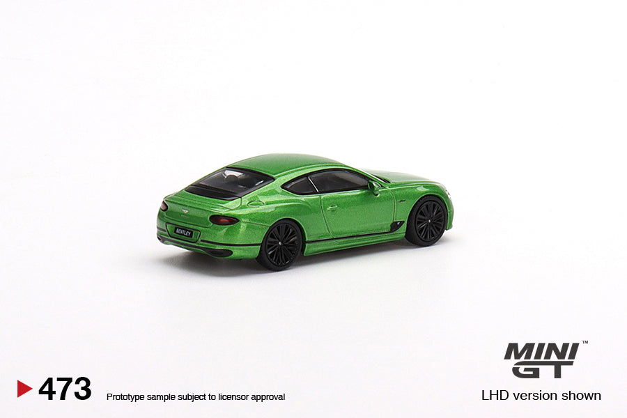 Bentley Continental GT Speed 2022 – Apple Green – Mini GT