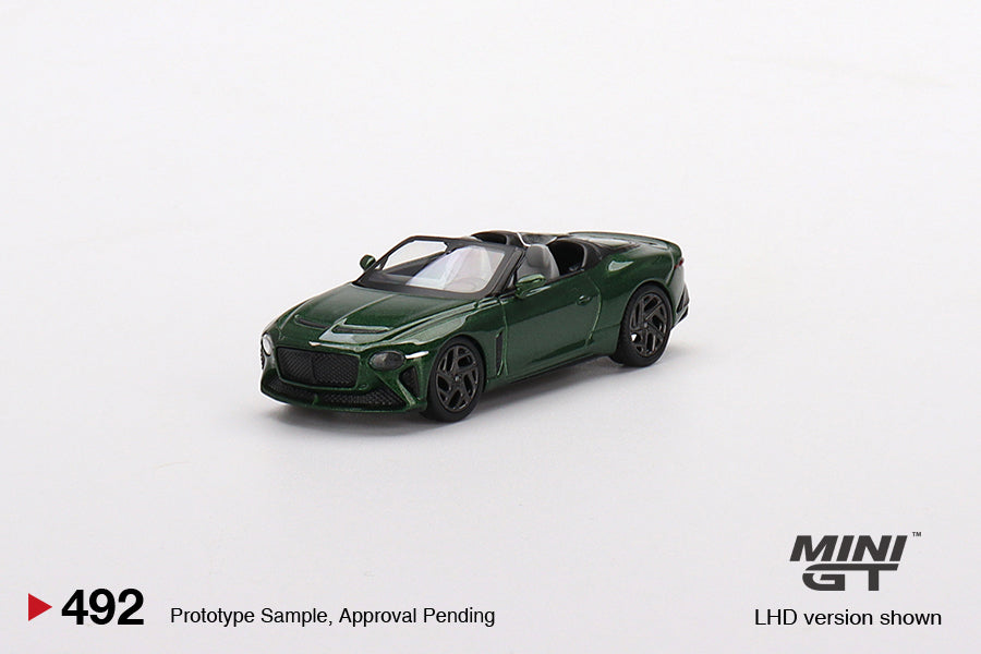 Bentley Mulliner Bacalar Scarab Green – Mini GT 1:64