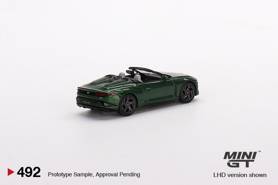 Bentley Mulliner Bacalar Scarab Green – Mini GT 1:64
