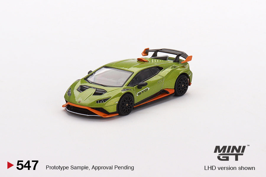 Lamborghini Huracán STO Verde Citrea – MiniGT