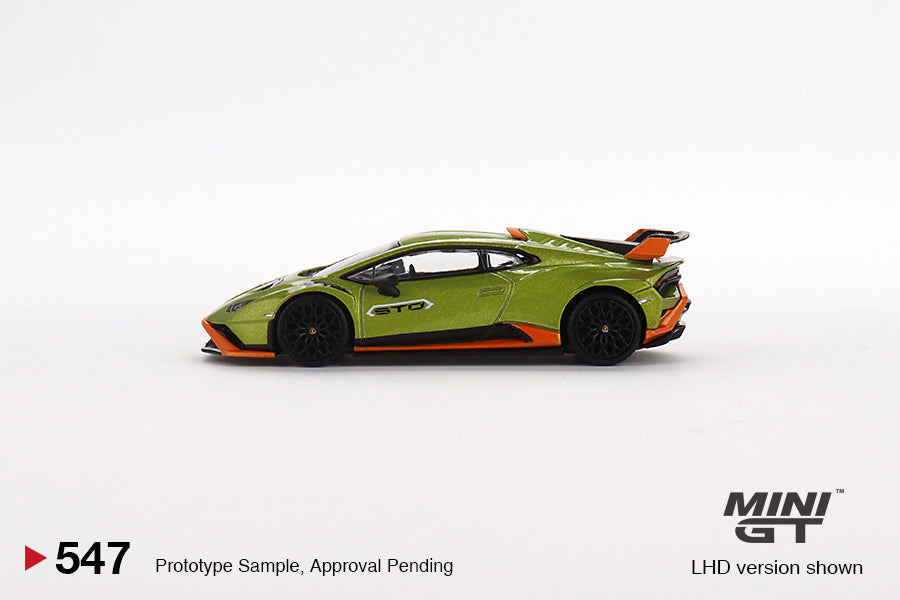Lamborghini Huracán STO Verde Citrea – MiniGT