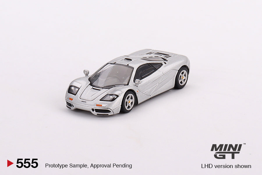 McLaren F1 Magnesium Silver – MiniGT