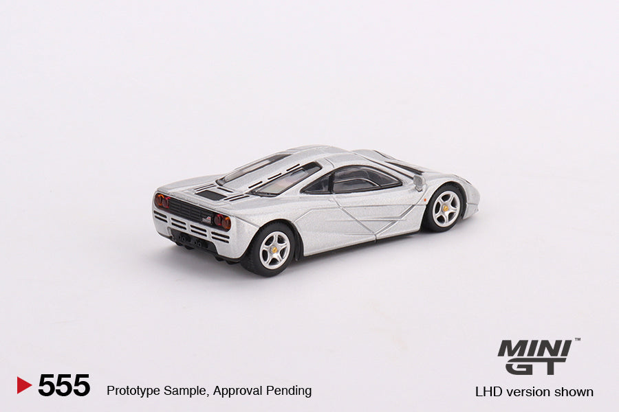 McLaren F1 Magnesium Silver – MiniGT