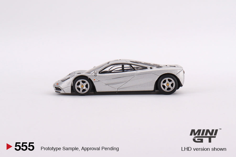 McLaren F1 Magnesium Silver – MiniGT