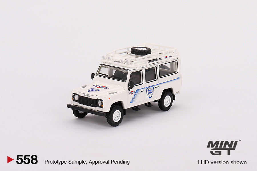 Land Rover Defender 110 Safari Rally – MiniGT