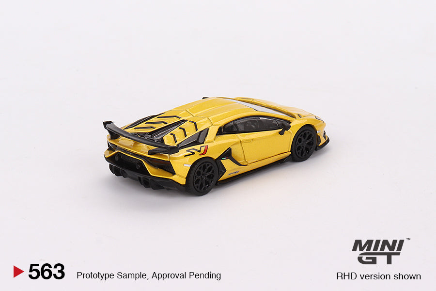 Lamborghini Aventador SVJ – Giallo Orion – 1:64 – Mini GT