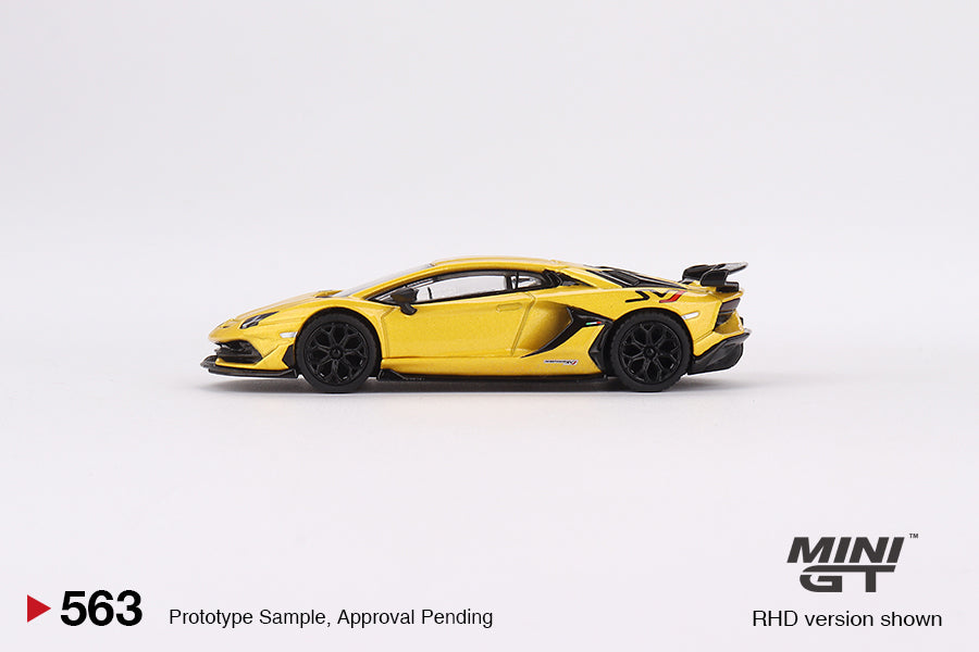 Lamborghini Aventador SVJ – Giallo Orion – 1:64 – Mini GT