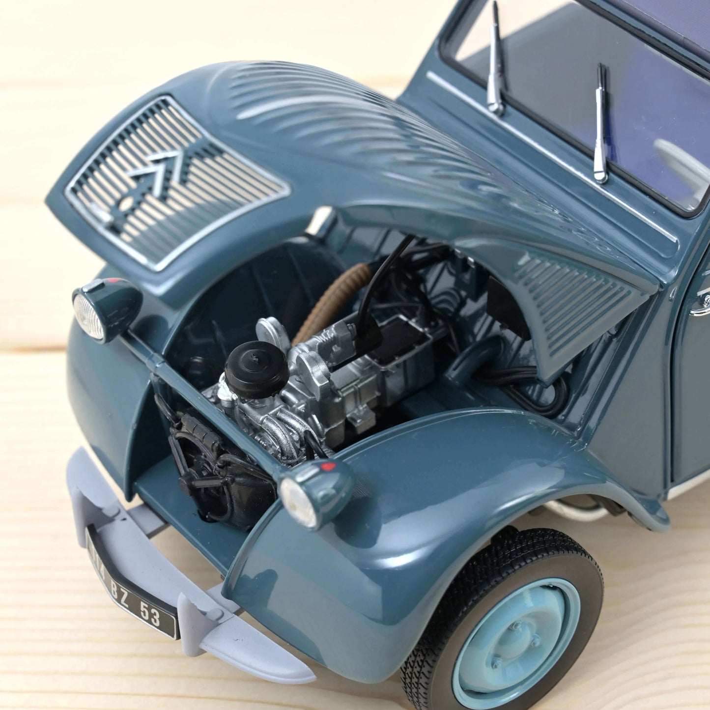 Citroën 2CV AZL 1959 Glacier Blue – Die‑Cast Norev