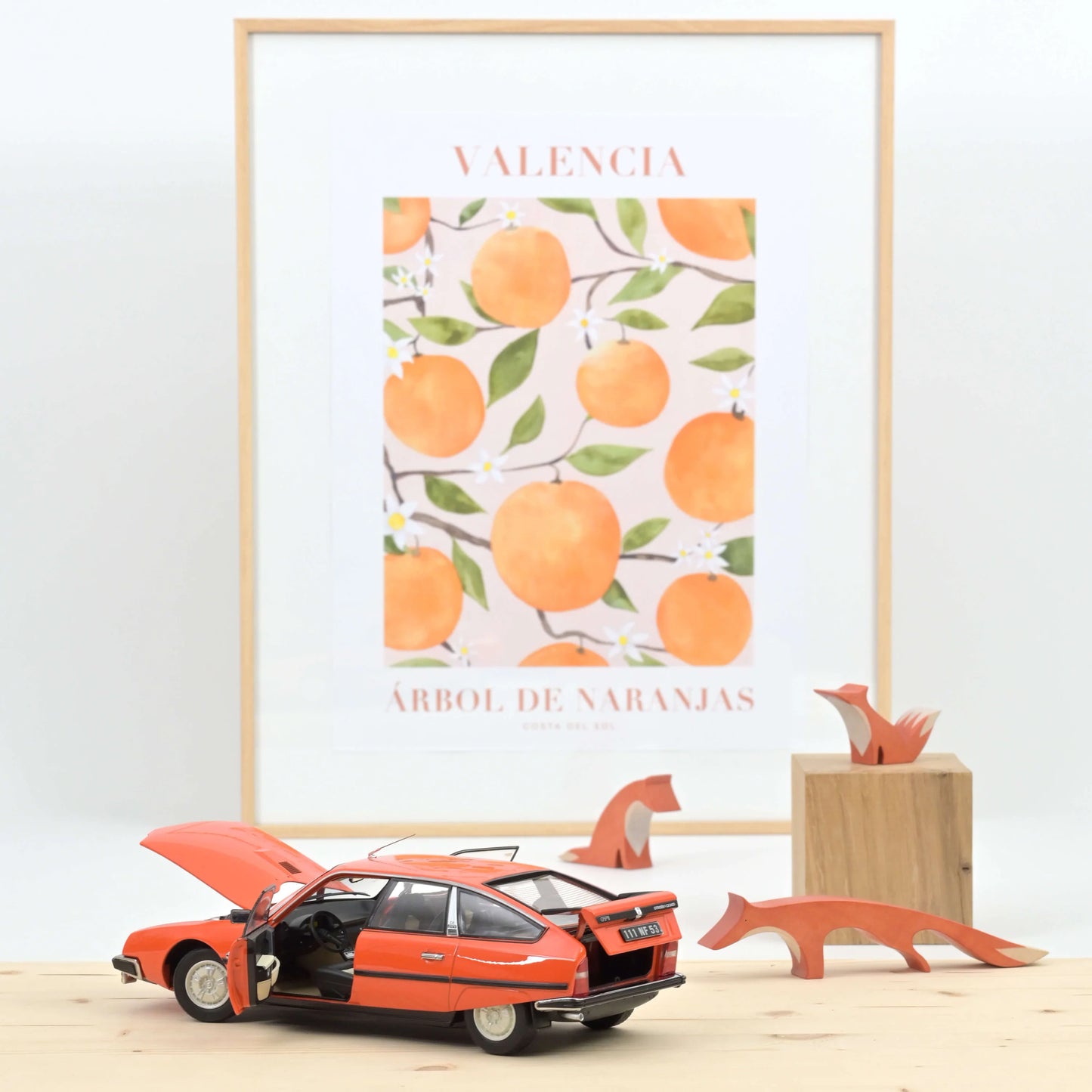 Citroën CX 2400 GTi 1977 Mandarine Orange – Die‑Cast Norev