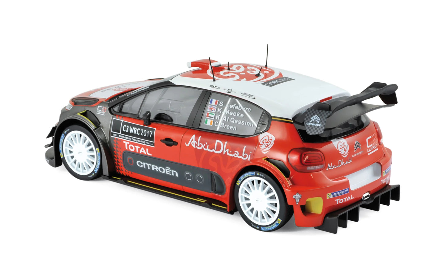 Citroën C3 WRC 2017 Official Presentation Version – Norev