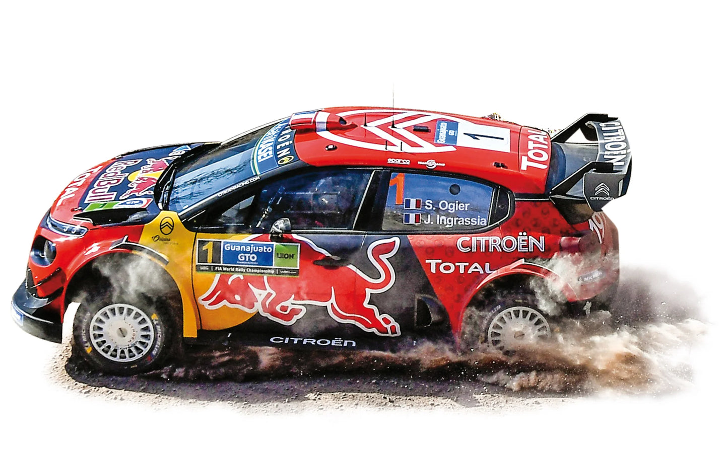Citroën C3 WRC 2019 Rally Mexico 1 S.Ogier/ J.Ingrassia Winner