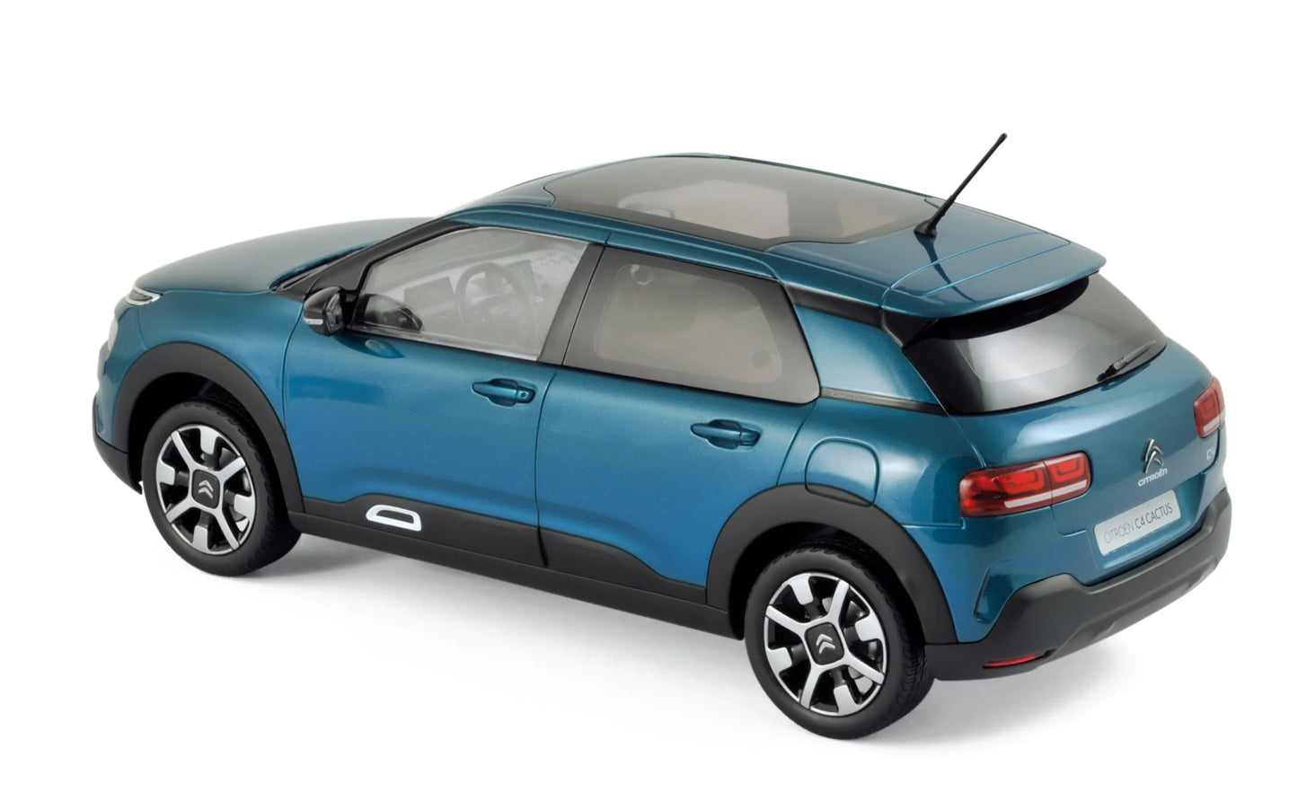Citroën C4 Cactus 2018 Émeraude Blue – Die‑Cast Norev