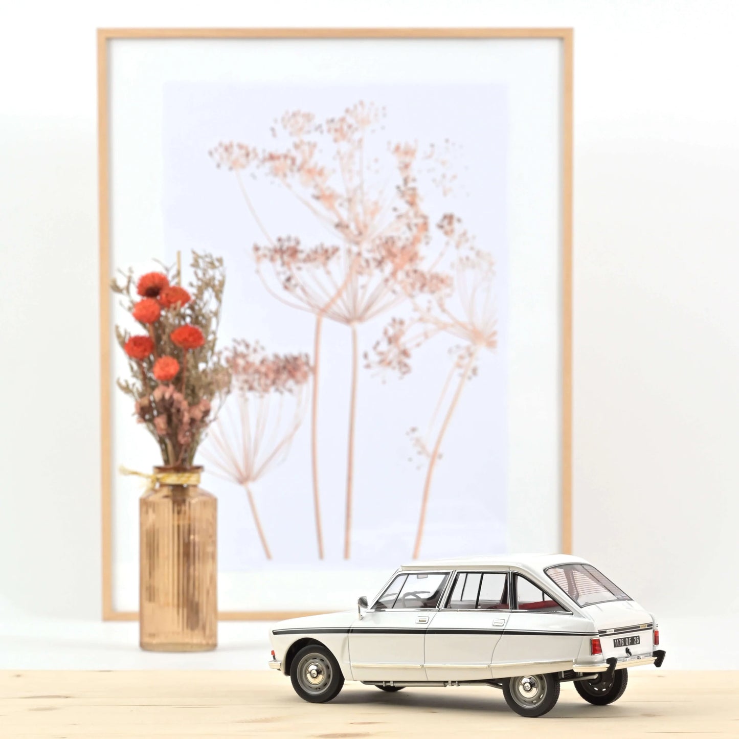 Citroën Ami Super 1974 “Meije White” – Die‑Cast Norev