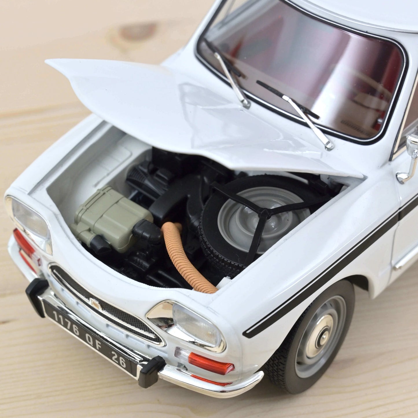Citroën Ami Super 1974 “Meije White” – Die‑Cast Norev