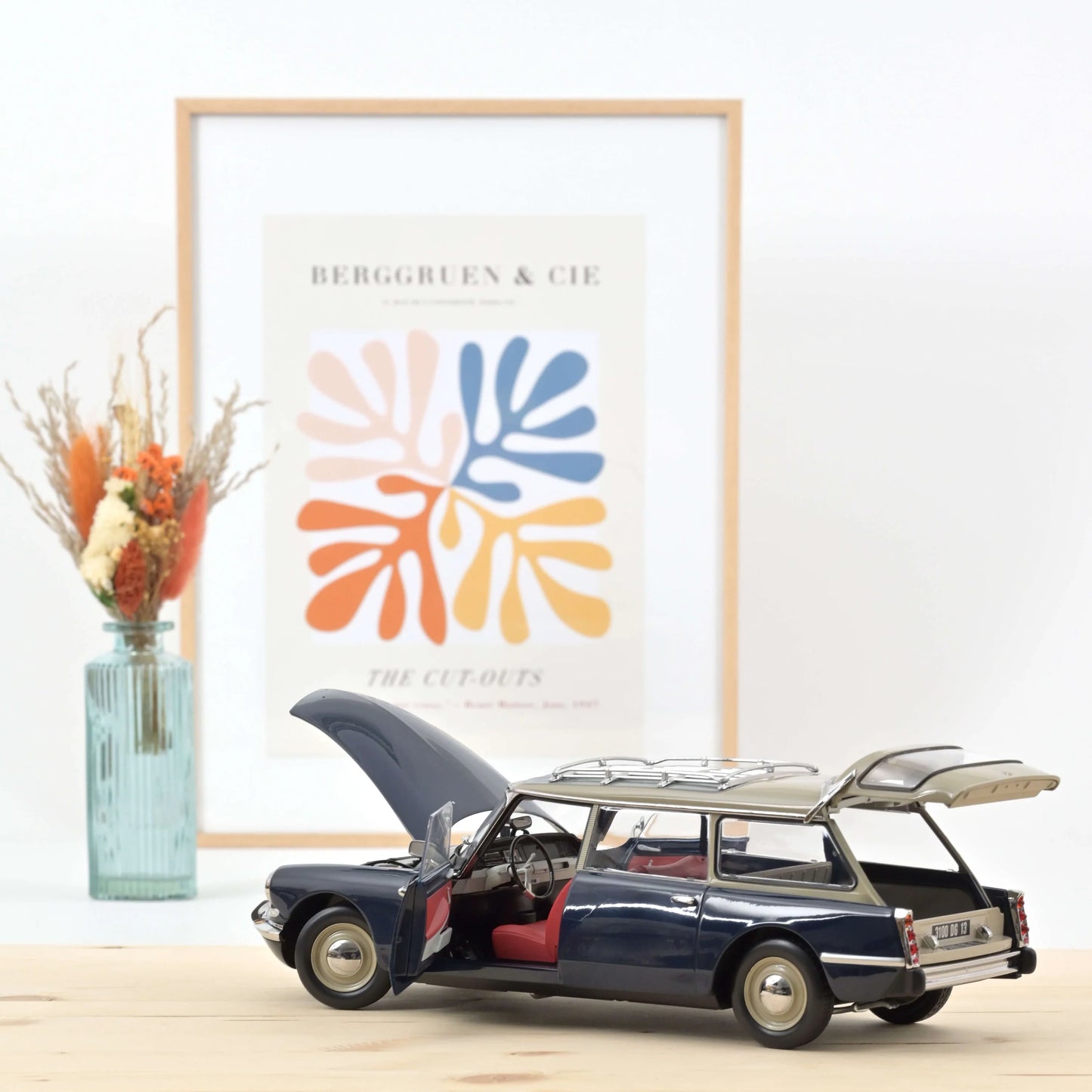 Citroën ID 19 Break 1967 “Orient Blue” – Die‑Cast Norev
