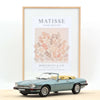 Jaguar XJ‑S 5.3 H.E. Convertible 1988 – Light Blue Metallic – Norev