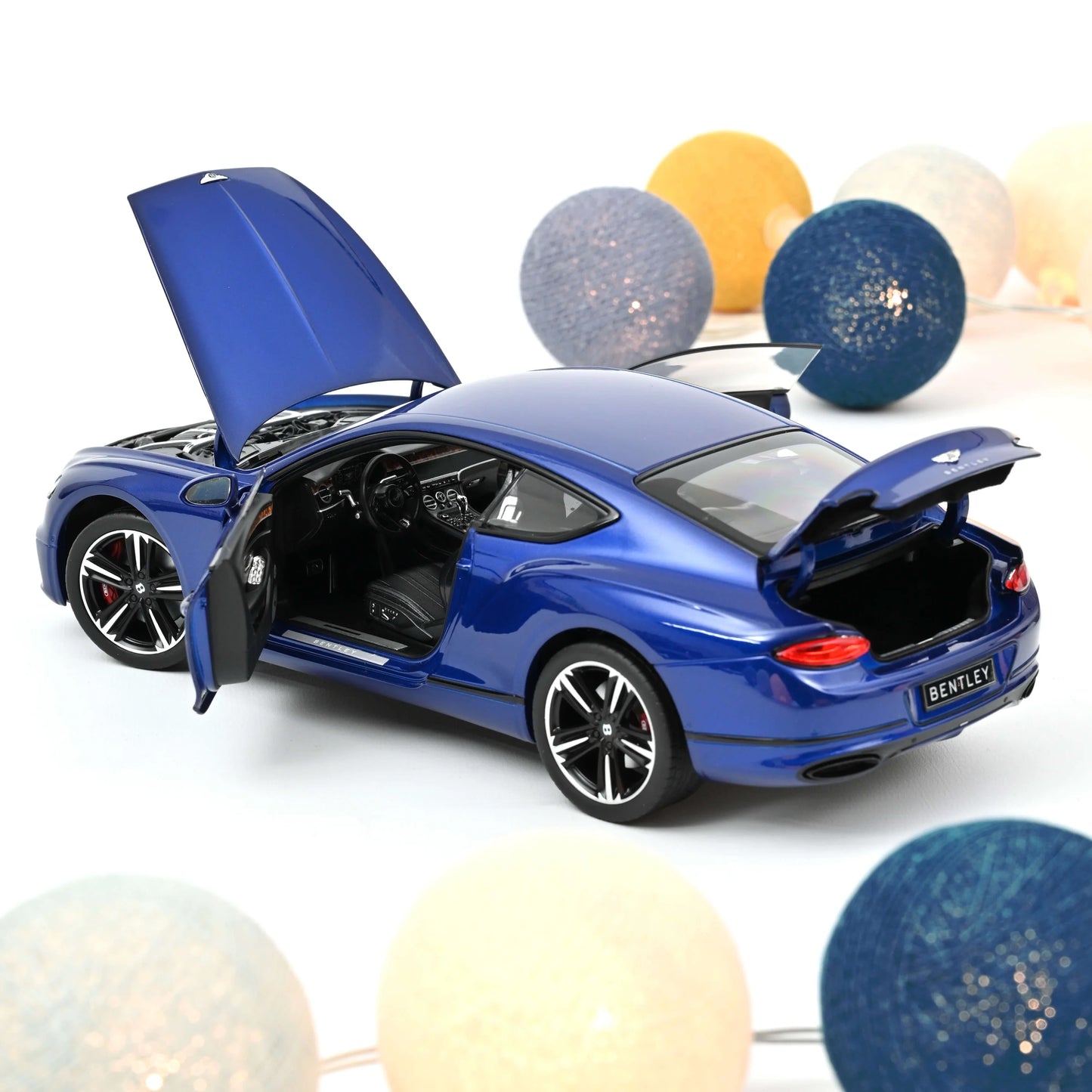 Bentley Continental GT 2018 Sequin Blue – Norev