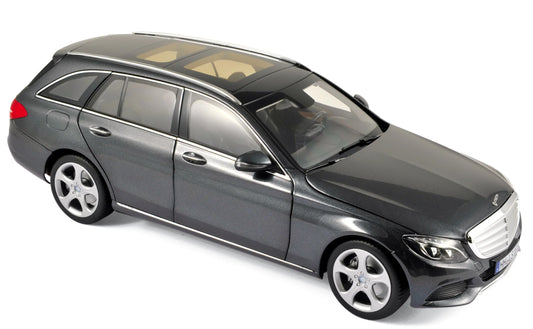 Mercedes‑Benz C‑Klasse Estate 2014 Grey Metallic – 1:18 Die‑Cast Norev