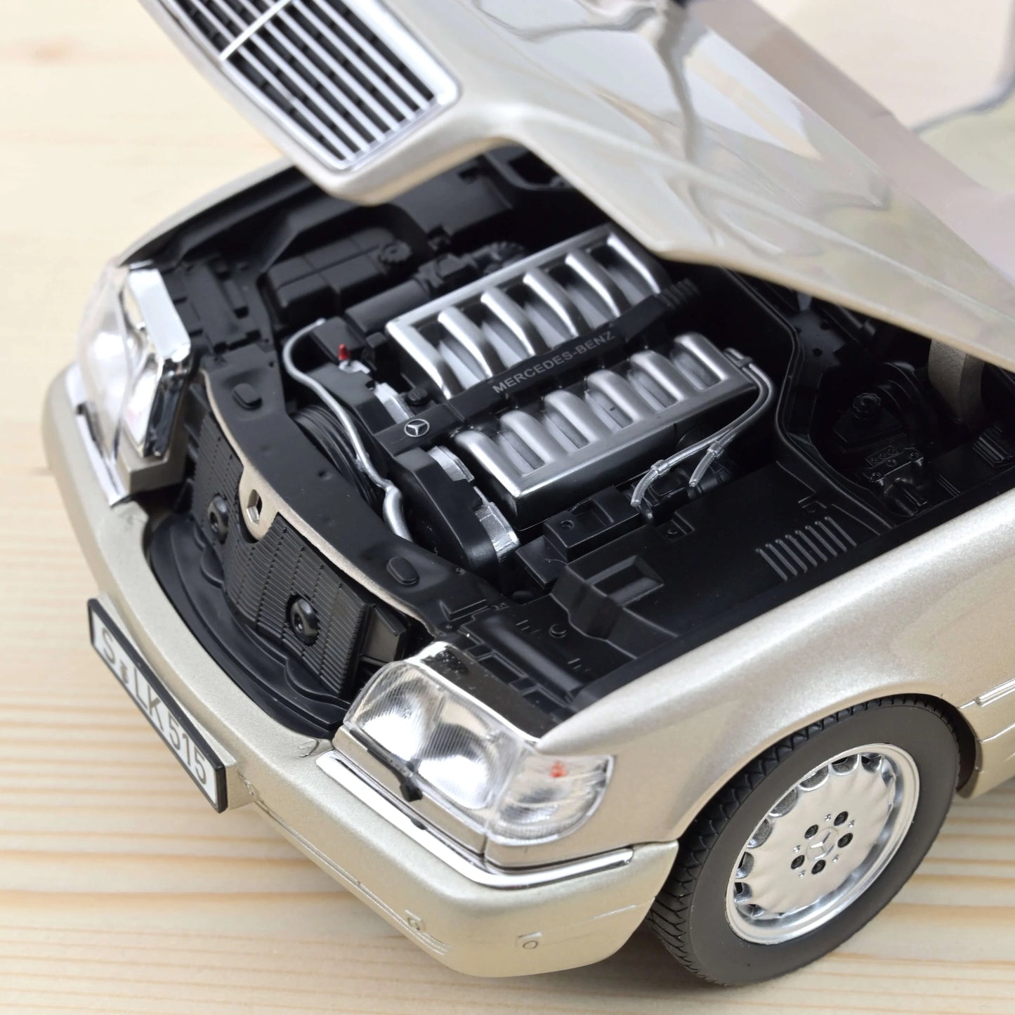 Mercedes‑Benz S600 1997 Silver – Die‑Cast Norev