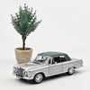 Mercedes‑Benz 280 SE Cabriolet 1969 Silver Metallic – Die‑Cast Norev